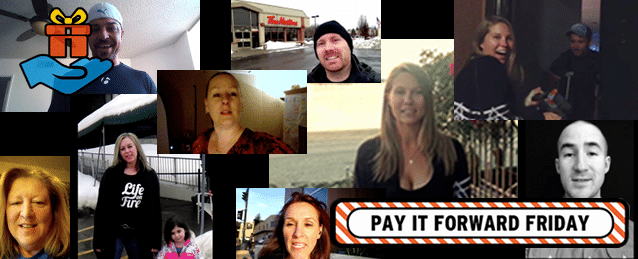 Pay it Forward Friday - Nick Unsworth Life on Fire - Everyones Paying it Forward