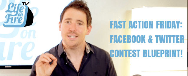 Life on Fire TV - Facebook & Twitter Contest Blueprint