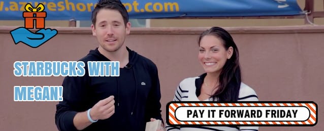 Pay it Forward Friday #12 - Starbucks With Megan (blog image)